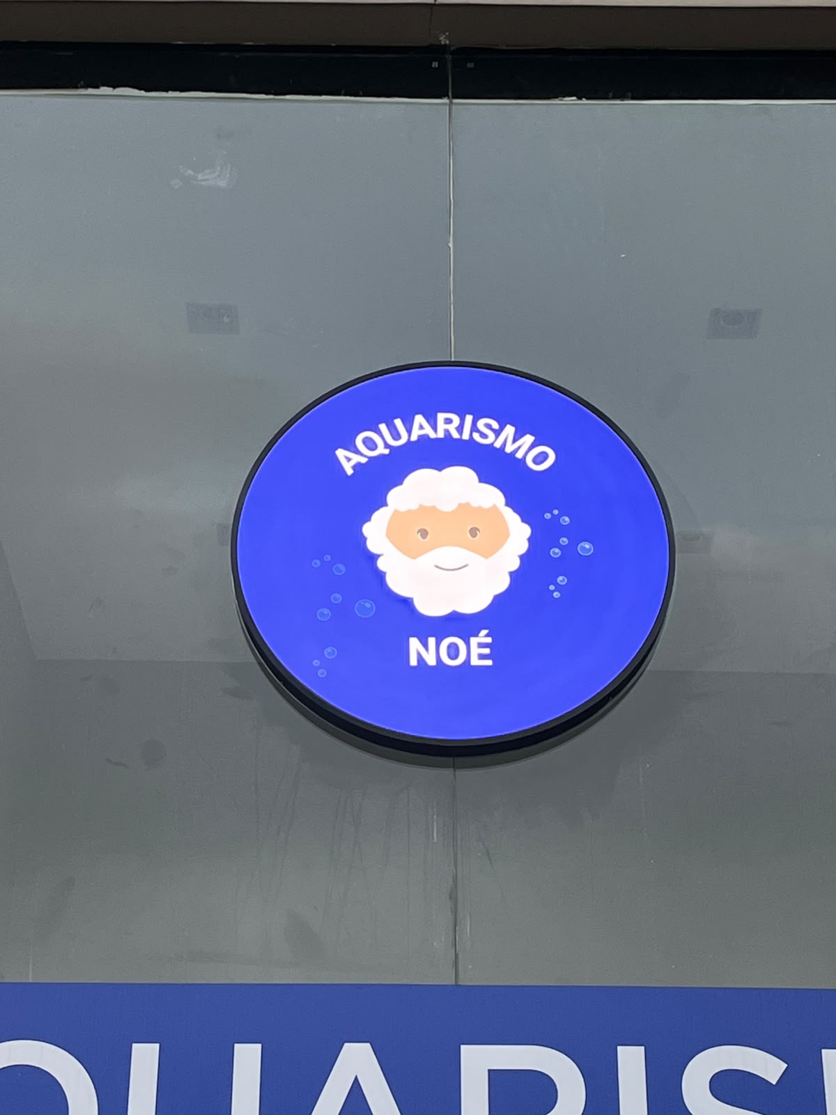 Logo Aquarismo Noé em destaque